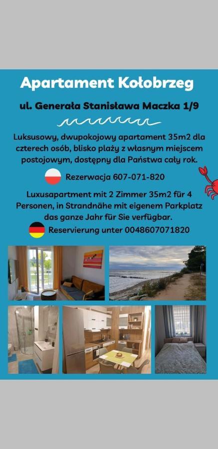 La Playa 1 Daire Kolobrzeg Dış mekan fotoğraf